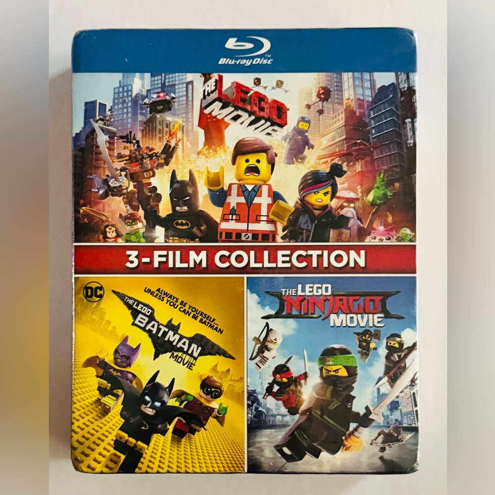LEGO Movie Blu-Ray DVD Collection New-Sealed